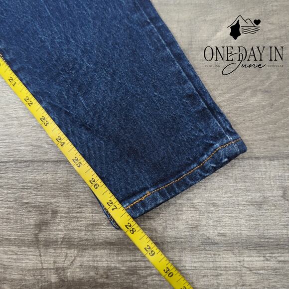 Levi's Button Fly 501 Skinny Jeans Size 24X28 (0) - Picture 5 of 6